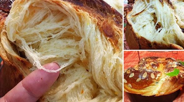 Козунак с ОГРОМНИ КОНЦИ! Тестото се меси с лъжица и се съхранява в хладилник. Прави се в събота, пече се в неделя: 9 5 16 591x330 1
