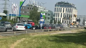 Ужас на ключов булевард в София, движението е парализирано СНИМКА 38 1718891661 sistemen bufer 5