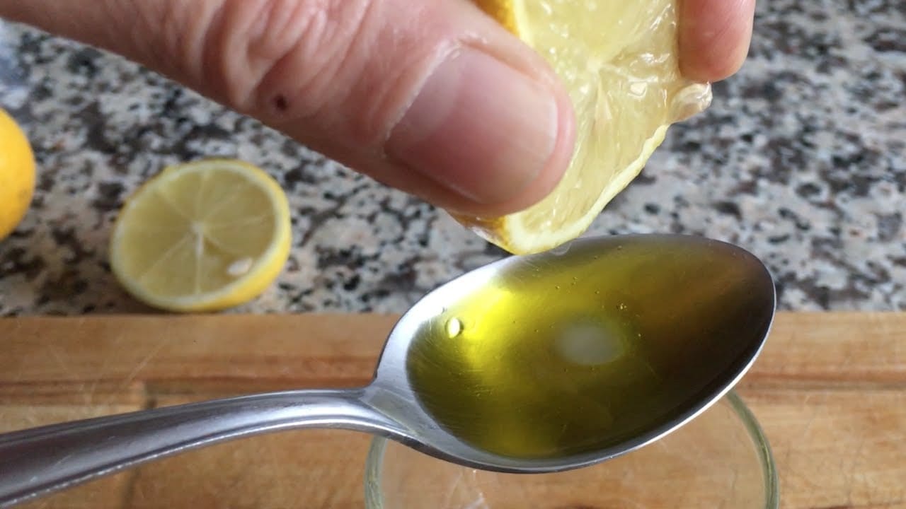limon i zehtin za izchistvane na cheren drob