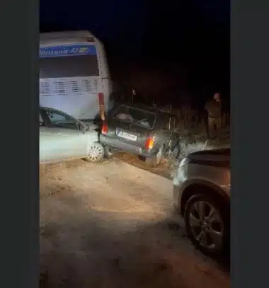 Верижна катастрофа блокира Петрохан – километрични задръствания и опасни условия 9 01 2.jpg
