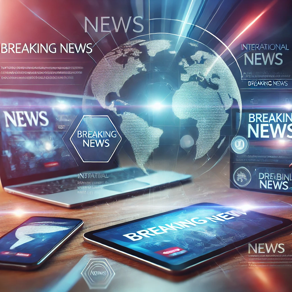Свържи се с нас 2 A visually engaging header image for an online news article, showing a collection of modern digital devices (like a smartphone, laptop, and tablet)