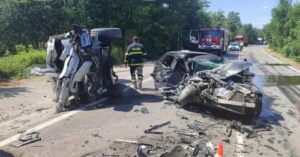 Извънредно! Тежка верижна катастрофа току що, загинал е… 50 524555294 802868232313225 3444977986432895194 n