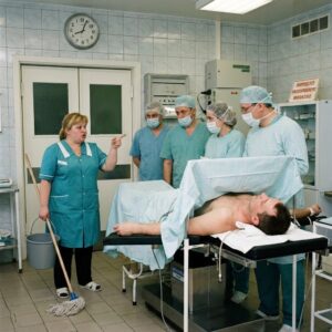 Повикаха чистачката в болницата на съвещание… но когато тя назова точната диагноза на умиращия олигарх — всички онемяха… 😲😲😲 20 38 1