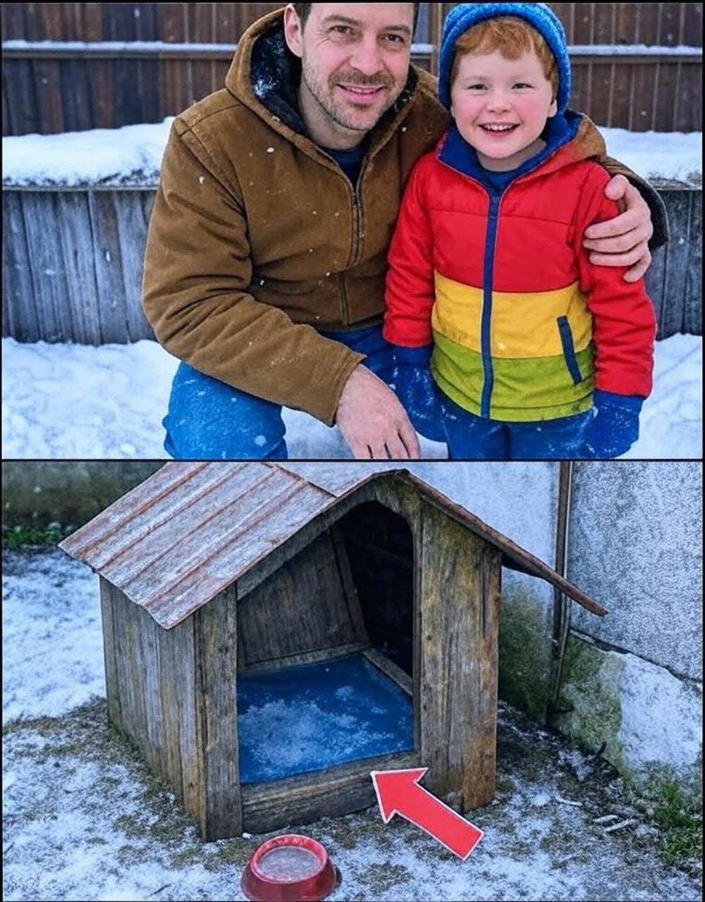 Момчето изчезна от двора, а осем години по-късно бащата надникна под кучешката колиба на съседа и пребледня… 😲😲😲 3 595542529 871242428930256 762800