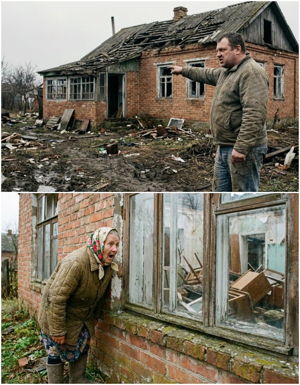 На 63-ия ми рожден ден синът ми ме закара на село, остави ме пред полуразрушена къща и каза: „Това е подаръкът ти. Живей тук.“ След това си тръгна, изоставяйки ме насред нищото. А той дори не подозираше кой живее в съседната къща… 😲😲😲 3 596577841 890604873539484 653212