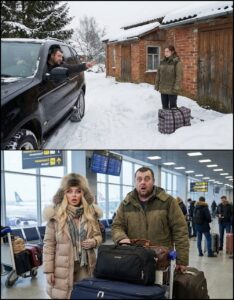 „Ето ти дърва и храна за една седмица. Аз заминавам при Марина в Турция, вземам децата със себе си“ — каза мъжът ми и ме остави на заснежената вила на 50 километра от града. Телефона ми го взе. „Смених ключалките в апартамента!“ — извика той от колата. 2 600366286 892592353340736 221459