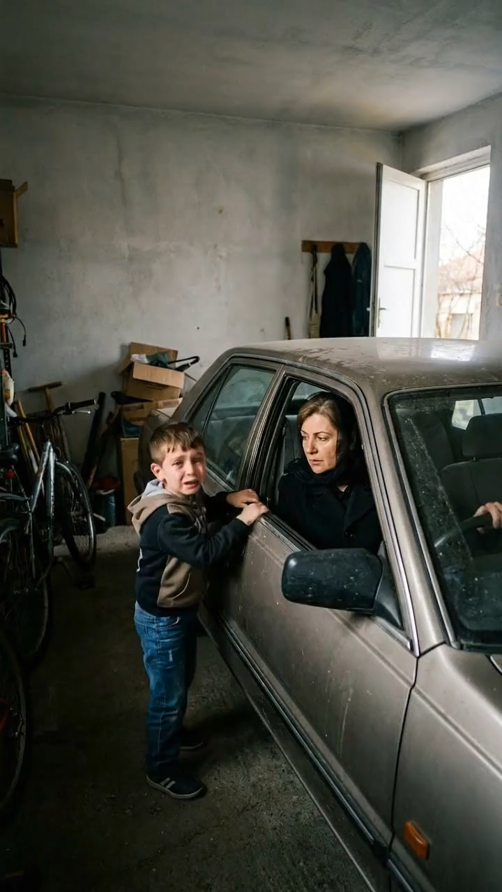 Закопчавах палтото си, за да тръгна към погребението на съпруга ми, когато в този момент внукът ми нахлу в гаража – блед като платно. „Бабо, недей да палиш колата! Моля те, недей!“ 3 videoframe 0 3