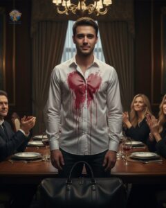 Докато вечеряхме, сестра ми изля цяла чаша вино върху мен и извика: „Имаш време до зори да се махнеш!“ Родителите ми аплодираха. 8 625045115 931256275921113 787477
