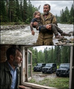 Мъж спаси малко дете от наводнение и го приюти в колибата си… А на сутринта пред дома му спря цял кортеж… Когато видя кой слезе от колите, на мъжа му стана зле… 😲😲😲 8 627664605 122113076301192605 719