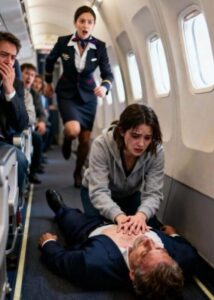 Тя се опита да спаси милиардер по време на полет… а това, което се случи в последната секунда, остави всички без думи 20 samalyot1 1