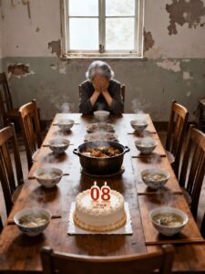 Баба беше приготвила обяд за децата си, но те така и не дойдоха. 2 639475791 122156096288703589 212