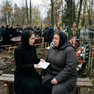 По време на прощаването със сестра ми, непозната жена се приближи и ми прошепна нещо… това, което ми даде след това, промени всичко 38 657326105 972274085372562 971557 1