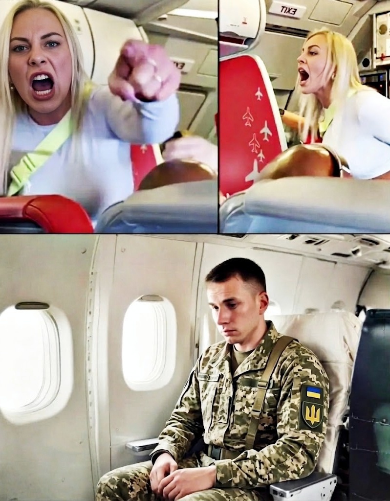 Жена обиди войник в самолета, но когато на следващия ден прочете новините… застина… 😲😲😲 3 662295881 1258560056446565 18675