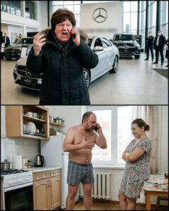 „Сине, защо твоята глупава жена си е блокирала картата?! Исках да купя кола, но не успях да платя с нея! Изложих се пред целия автосалон!“ — крещеше свекървата по телефона. 20 662665862 1479244823990857 12926