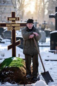 Пазачът на гробище забелязал нещо странно – един от гробовете остава зелен дори в най-суровия студ. Това, което открил по-късно под земята, разтърсило из основи представите му за нормалното… 😱 38 668815294 1266988682262000 78263