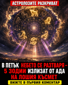 В петък небето се разтваря! 5 зодии излизат от ада на лошия късмет 56 7167c048 13e7 4ed4 9c2b 8a41595665cb