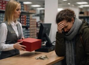 В един магазин за обувки продавачка отне от майка новите обувки за детето ѝ само защото не ѝ достигаха съвсем малко пари… Жената стоеше безпомощно и плачеше, но след това се случи нещо, което никой не очакваше 😨😥 26 v magazine obuvi glavni